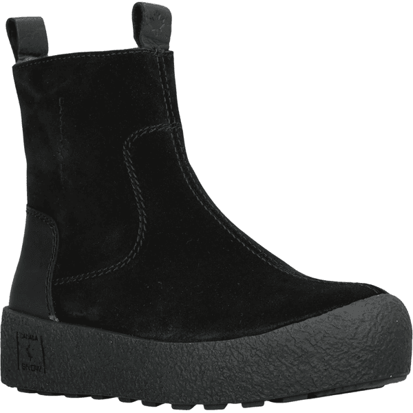 W's Quebec Grip Rubber Heel Suede Black, view: 1