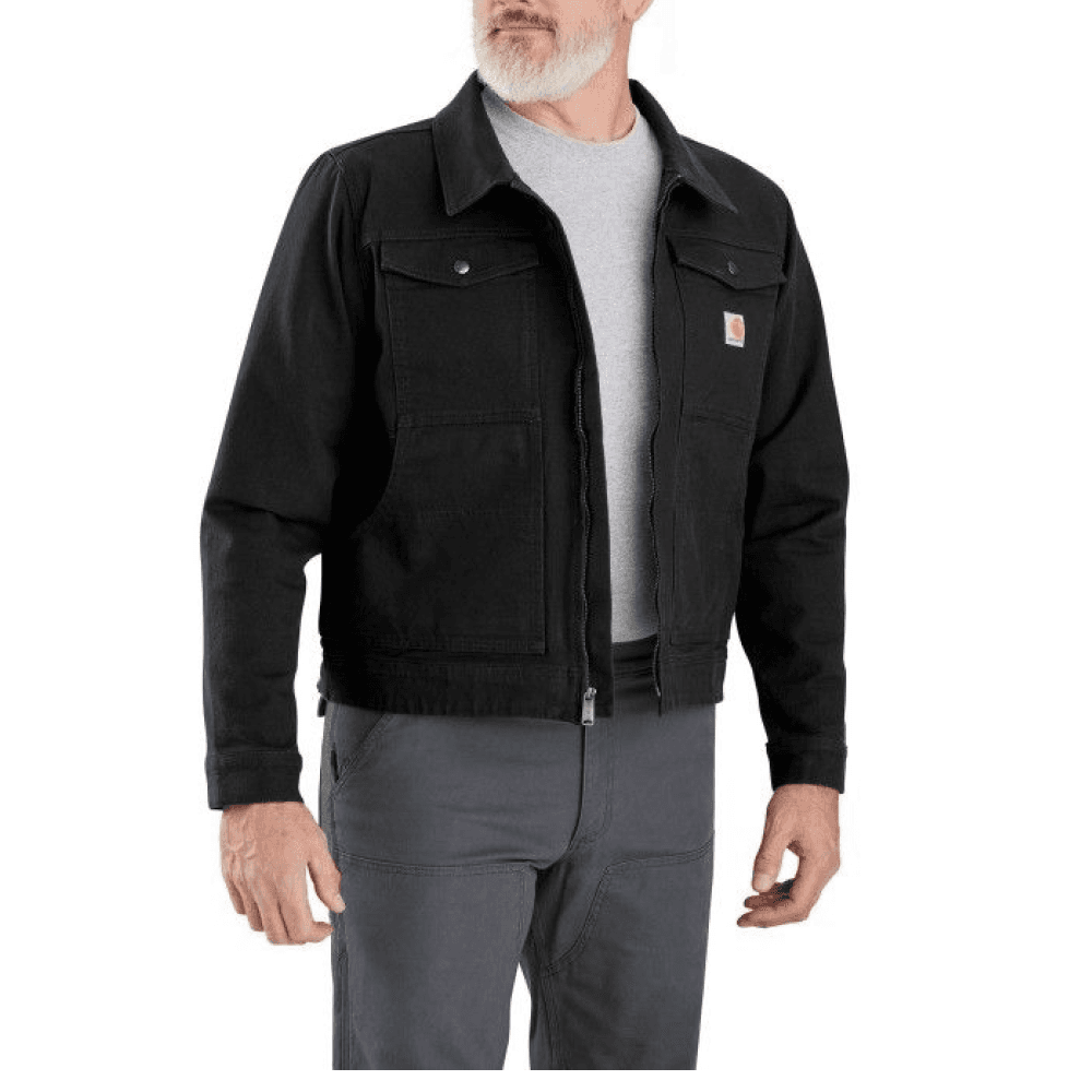 Carhartt M's Duck Relaxed Fit Jacket Black, view: 4