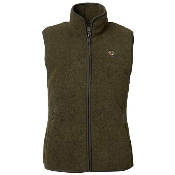 W'S Mainstone Fleece Vest Autumn Green, view: 0
