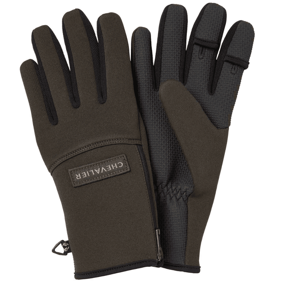 Scale Neoprene Gloves Dark Autumn Green, view: 0