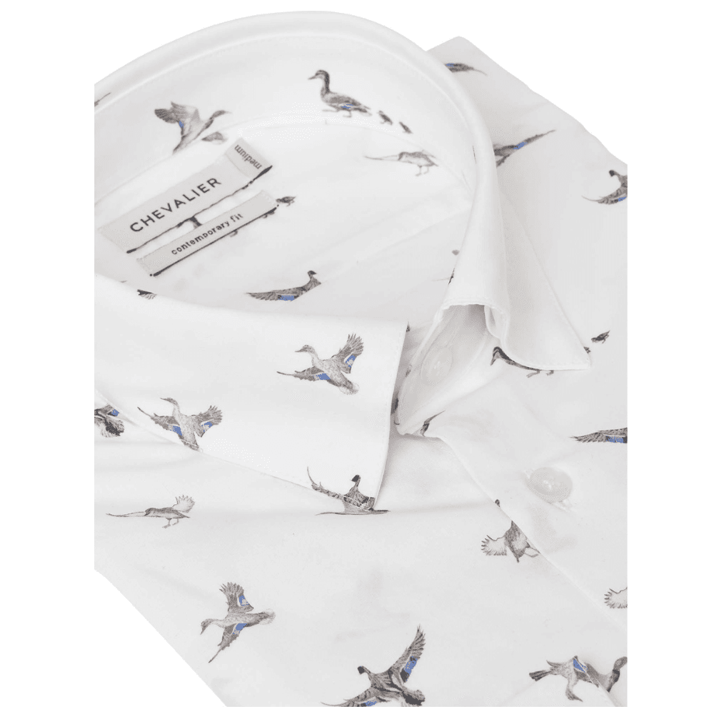 M's Danson Contemporary Fit Shirt Men Ducks In A Row, view: 2