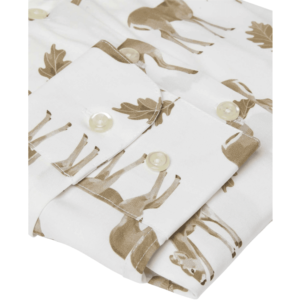 W's Lindsey Contemporary Fit Shirt Oh Deer Brown, view: 3