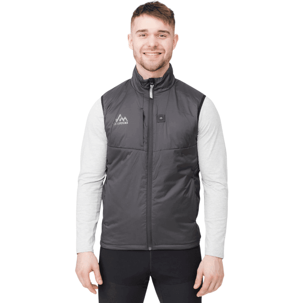 Heated Fleece Vest Mens Black, view: 6