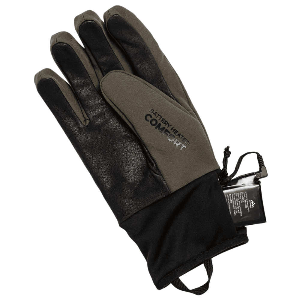 Heated Light Hunt Gloves Olive Green, view: 4