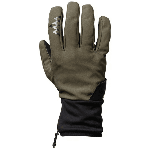 Heated Light Hunt Gloves Olive Green, view: 0