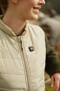Heated Everyday Vest W's Lichen Green - view: 4