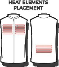 Heated Everyday Vest W's Lichen Green - view: 5