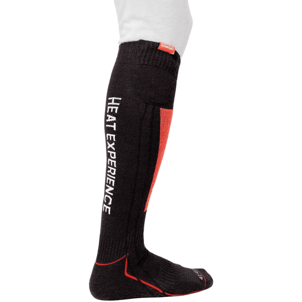 Heated Technical Socks w/battery V2 Red/Black, view: 2