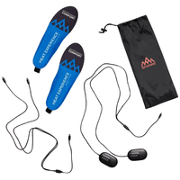 Heated Wireless Charging App Insoles Blue - view: 1