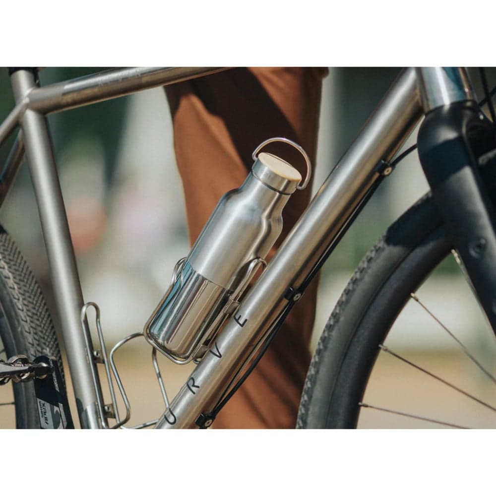 Insulated Reflect 473ml (w/ Bamboo) Brushed Stainless, view: 3