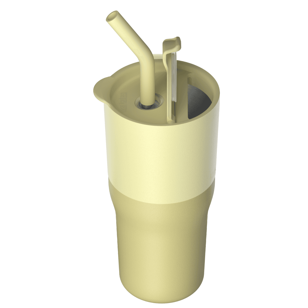 Rise Tumbler 770Ml (W/Straw & Flip Lid) Wax Yellow, view: 2