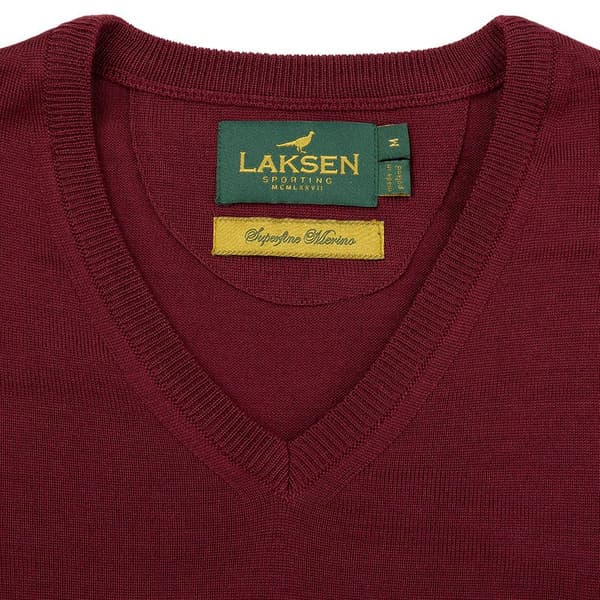M's Sussex V-Neck Bordeaux, view: 1