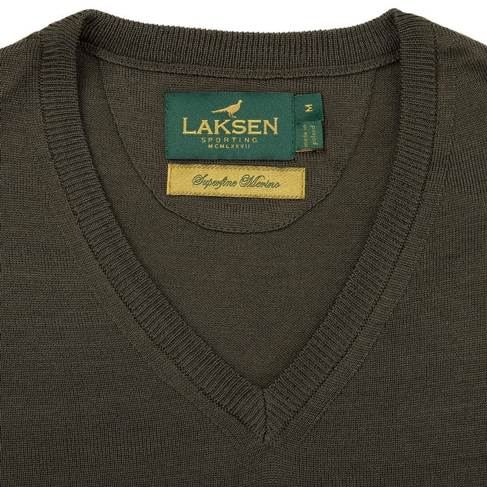 M's Sussex V-Neck Olive, view: 1