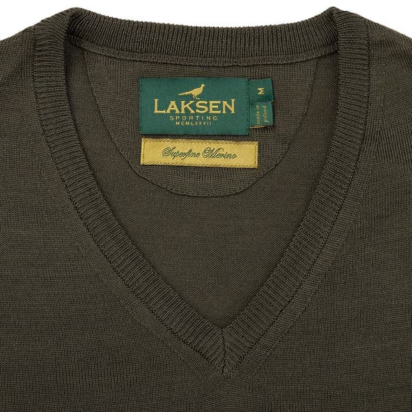 M's Sussex V-Neck Olive, view: 1