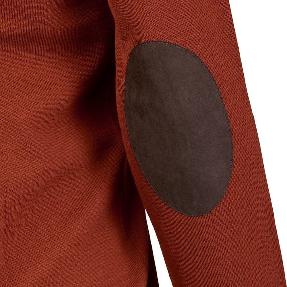 M's Sussex V-Neck Burnt Orange, view: 2