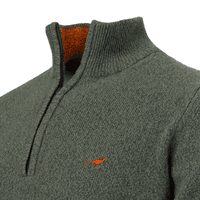 M's Brompton Zip Neck Forest - view: 1