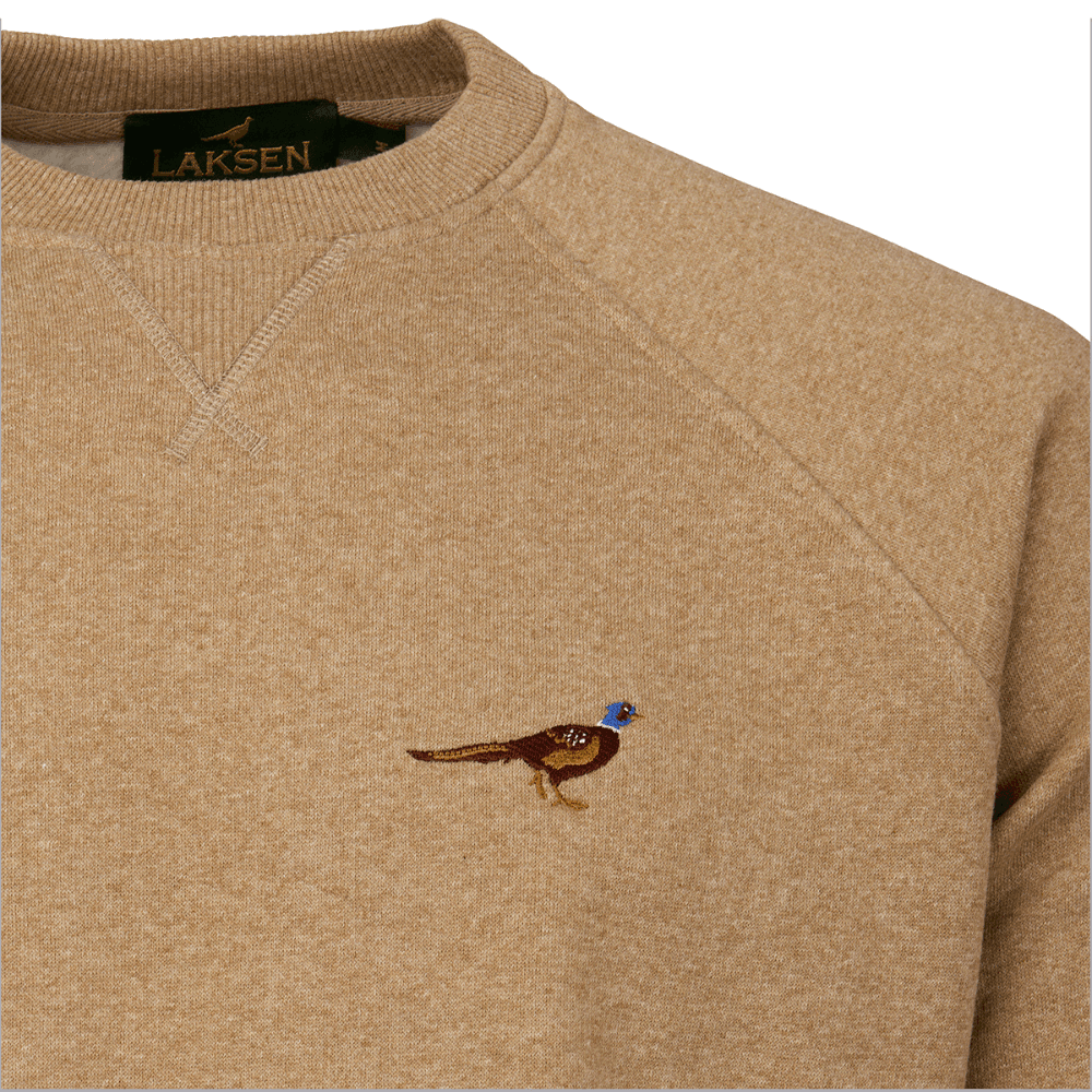 M's True Pheasant Logo Sweat Camel Melange, view: 1