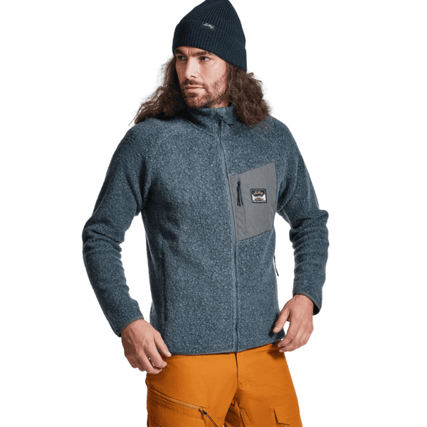 M's Flok Wool Pile Dark Sky Blue, view: 3