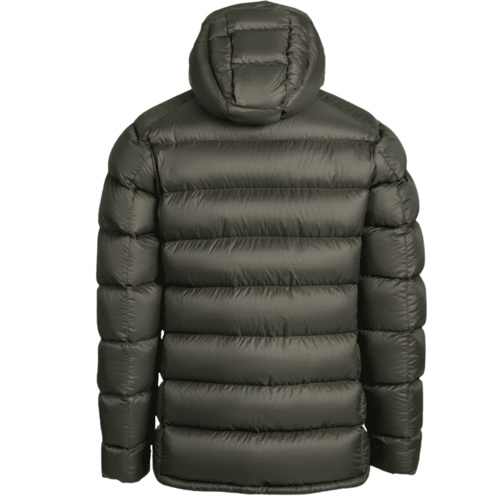 M's Fulu Down Hooded Jacket Dark Forest Green, view: 1