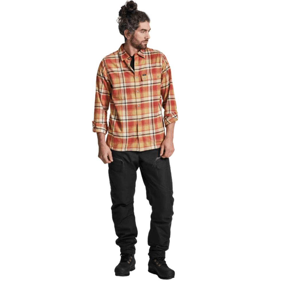 Järpen Flanellskjorte Rosewood, view: 2