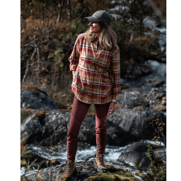 Järpen Flanellskjorte Rosewood, view: 3