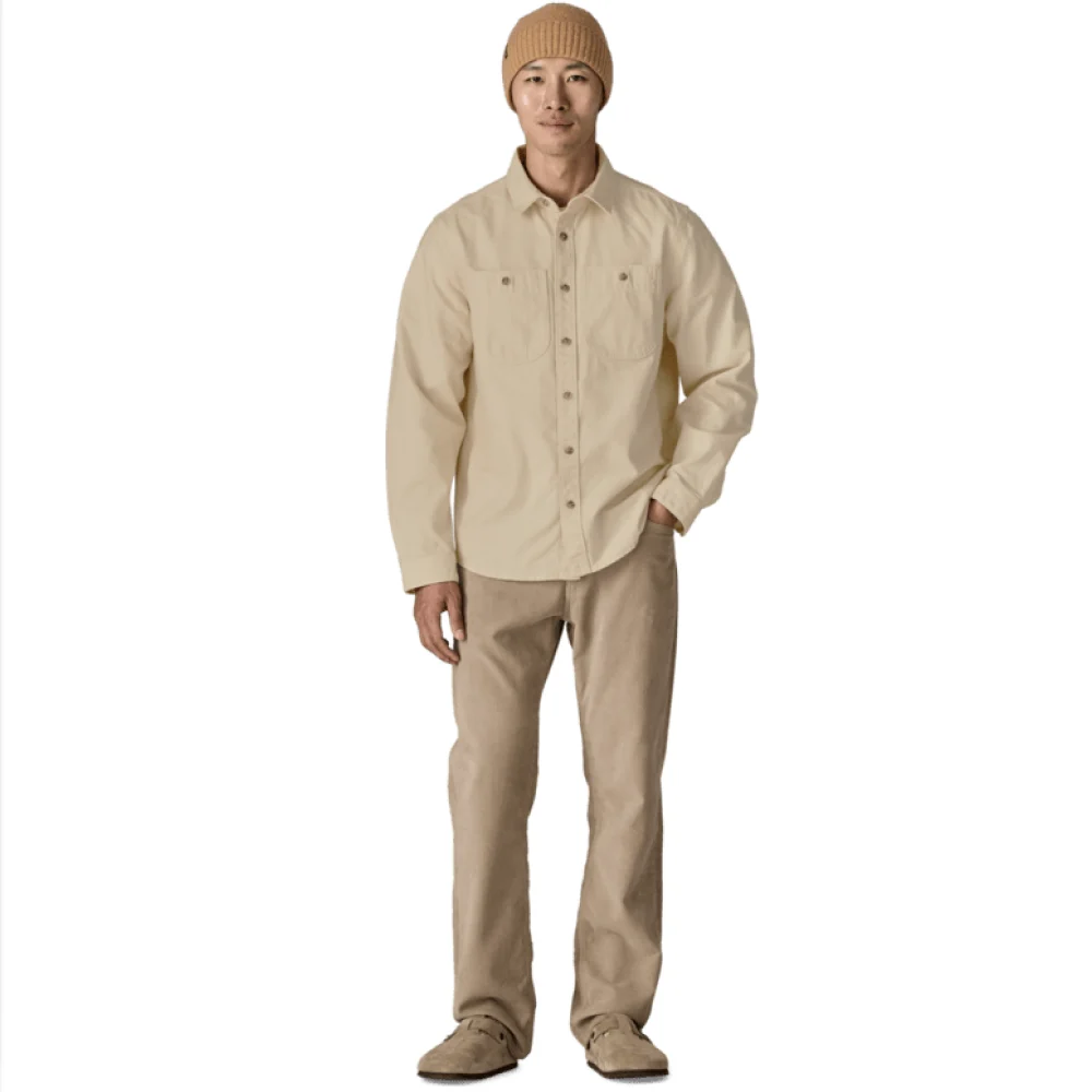M's Point Reyes Canvas Shirt Undyed Natural, view: 3