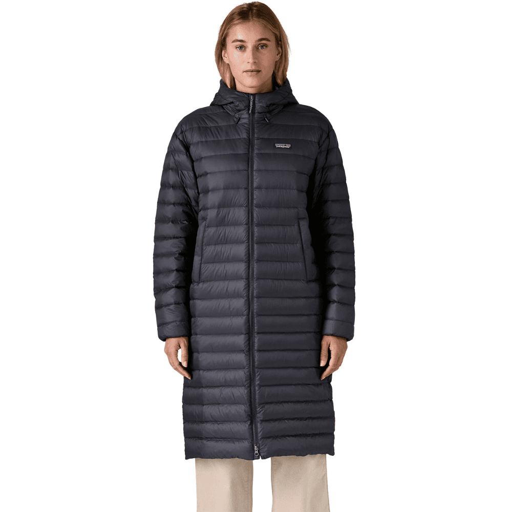 W's Recycled Down Sweater Parka Black, view: 1