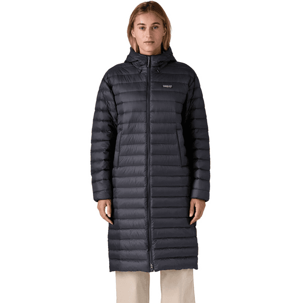 W's Recycled Down Sweater Parka Black, view: 1