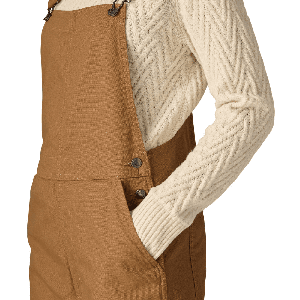 W's Point Reyes Canvas Overalls Nest Brown, view: 2