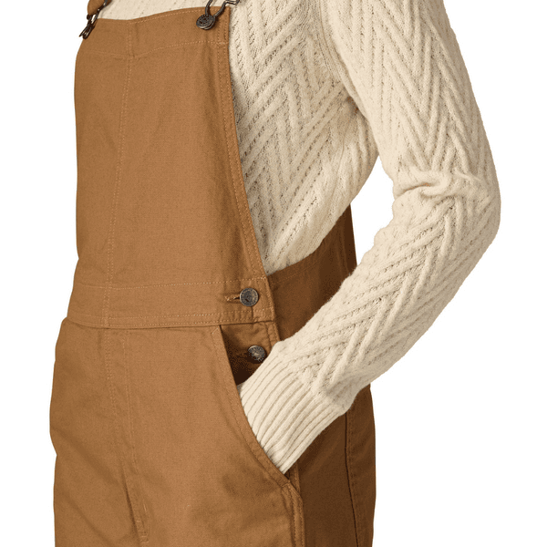 W's Point Reyes Canvas Overalls Nest Brown, view: 2