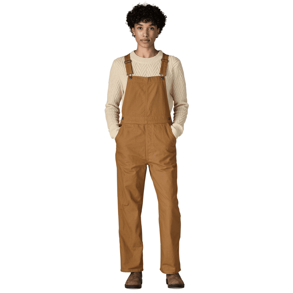 W's Point Reyes Canvas Overalls Nest Brown, view: 4