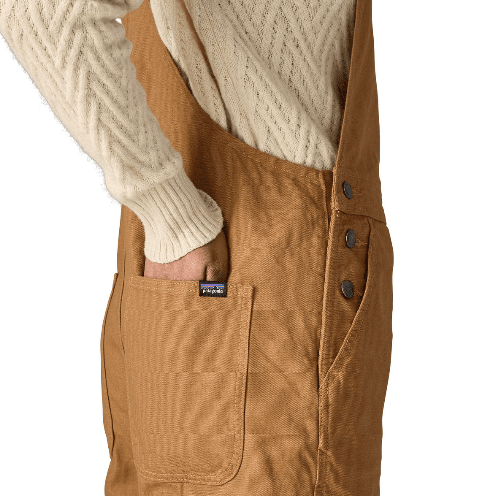 W's Point Reyes Canvas Overalls Nest Brown, view: 3