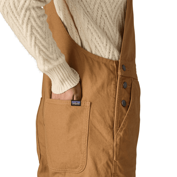 W's Point Reyes Canvas Overalls Nest Brown, view: 3