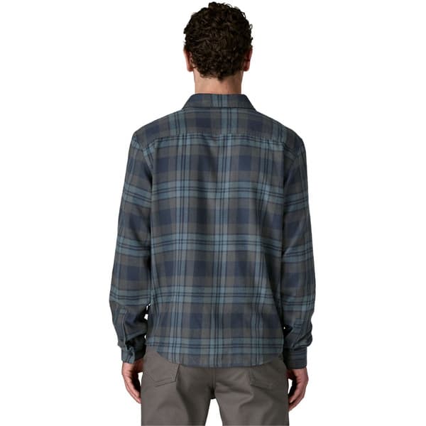 M's L/S LW Fjord Flannel Shirt Paw: Smolder Blue, view: 5
