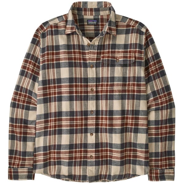 M's L/S LW Fjord Flannel Shirt Paw: Dried Vanilla, view: 0