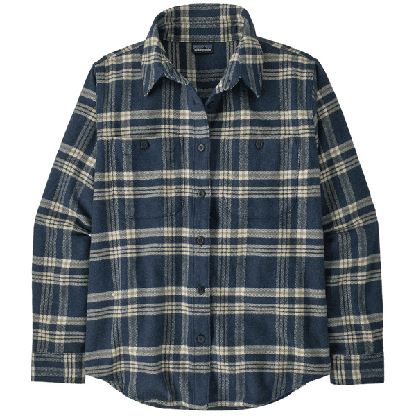 W's Fjord Flannel Shirt Old Spruce: Sunken Blue, view: 0