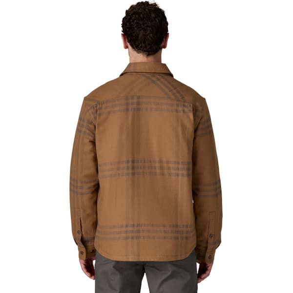 M's LW Insulated Fjord Flannel Shirt Defend: Deer Brown, view: 2