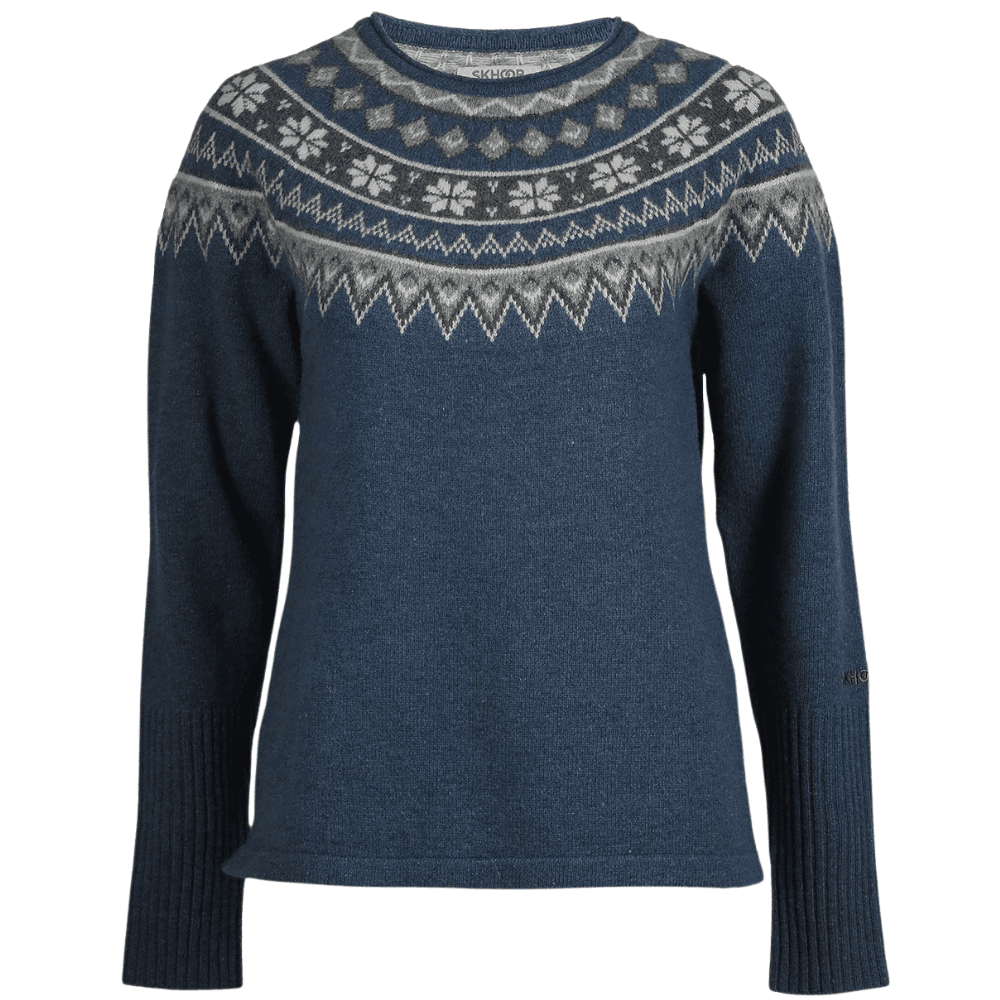 W's Scandinavian Sweater Navy, view: 0