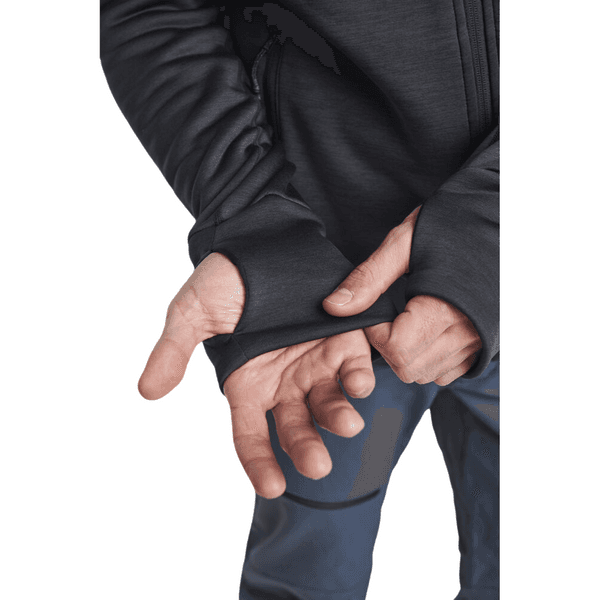 M's TXlite Hoodie Zip Black, view: 3