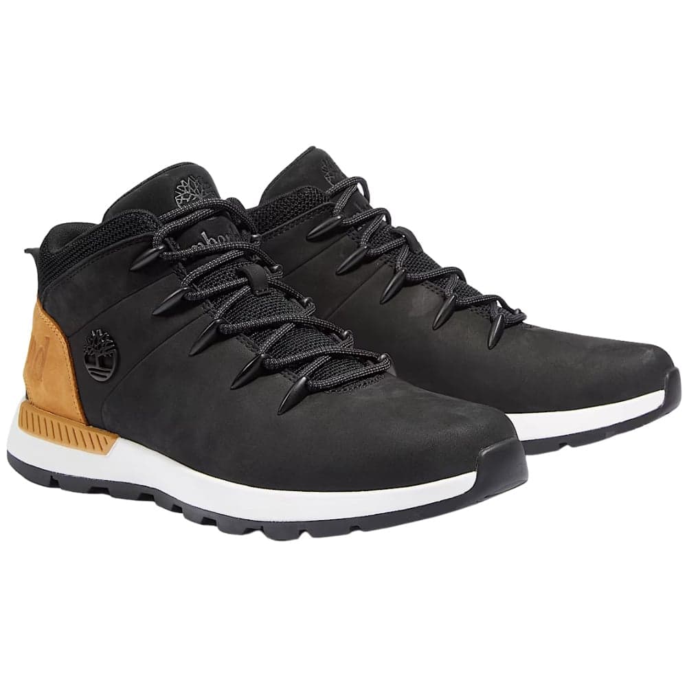 Mens Sprint Trekker Sneaker Jet Black, view: 3