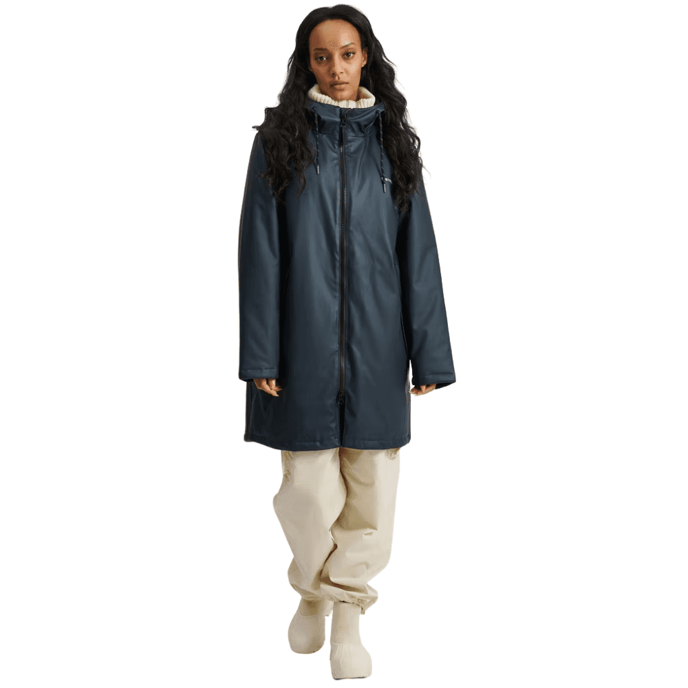 Wings Padded Raincoat Unisex Navy Blaze, view: 3