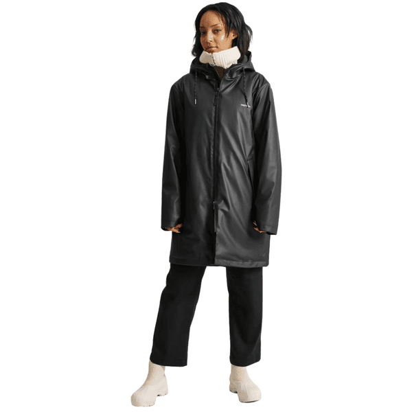 Wings Padded Raincoat Unisex Black, view: 3