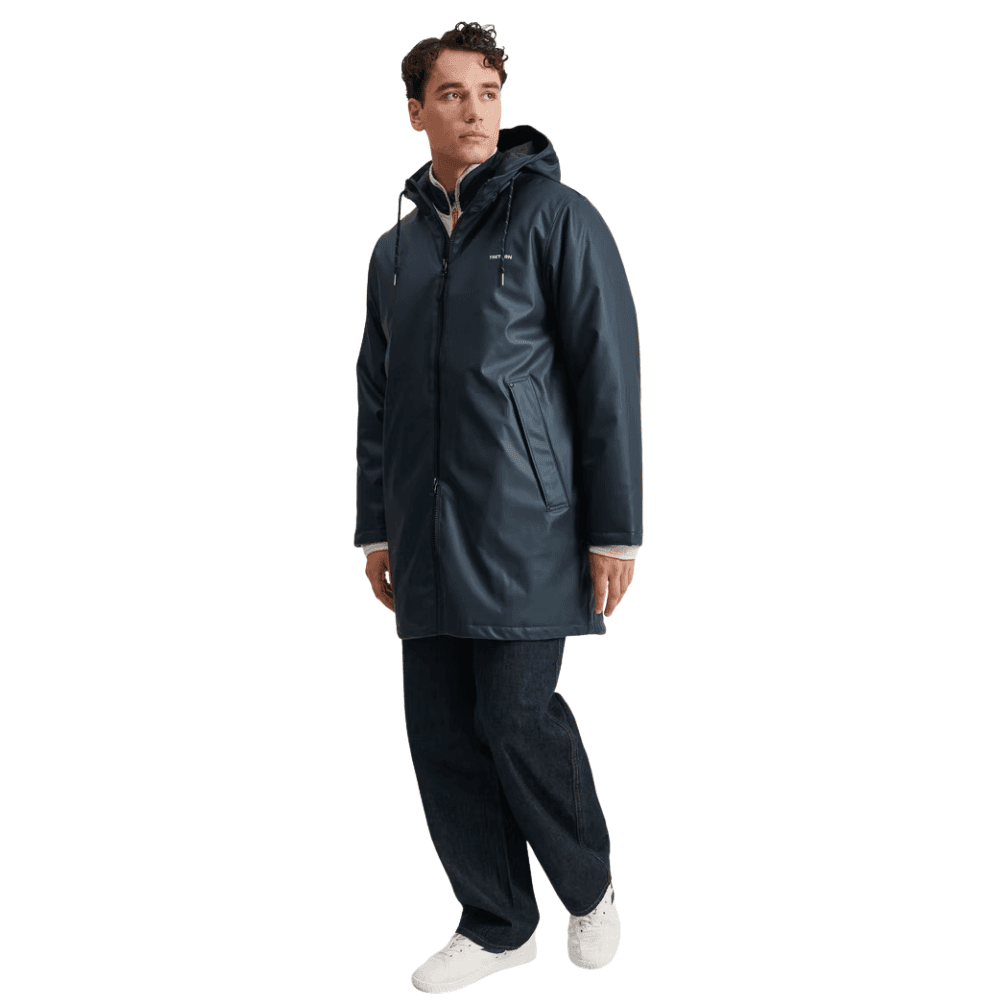 Wings Padded Raincoat Unisex Navy Blaze, view: 7