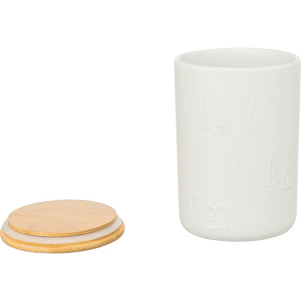 Xmas Godisburk Keramik 13 x 19 cm Vit, view: 1