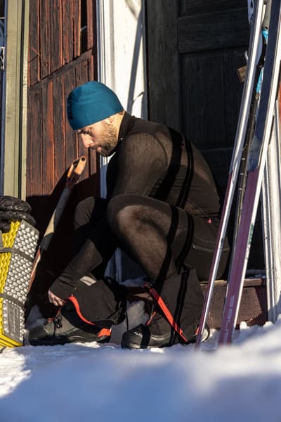 Aclima WoolNet Longs Man Jet Black, view: 4