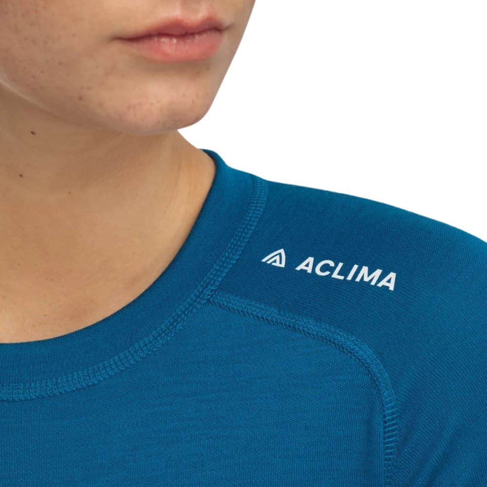 Aclima W's WarmWool Crewneck Corsair, view: 2