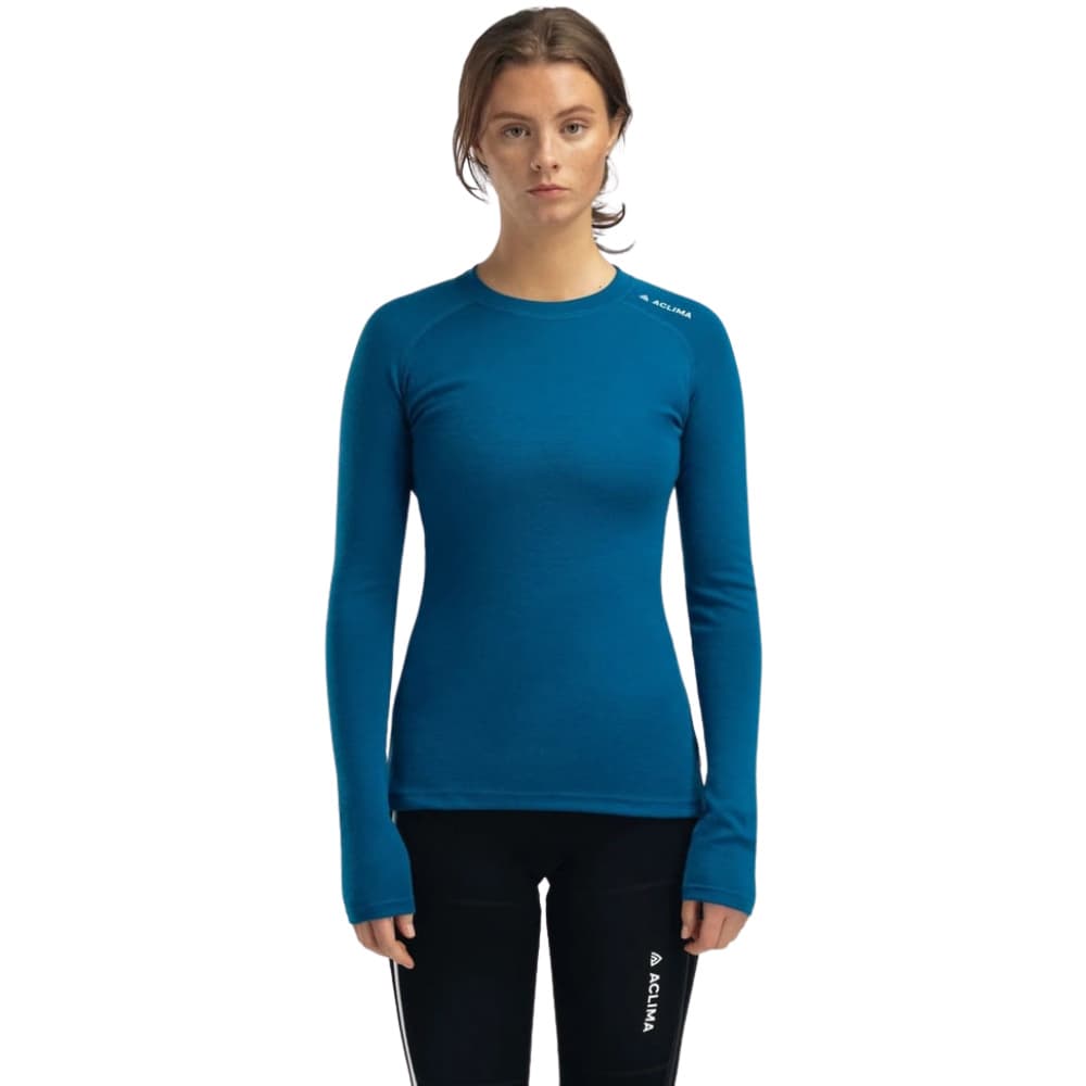 Aclima W's WarmWool Crewneck Corsair, view: 3