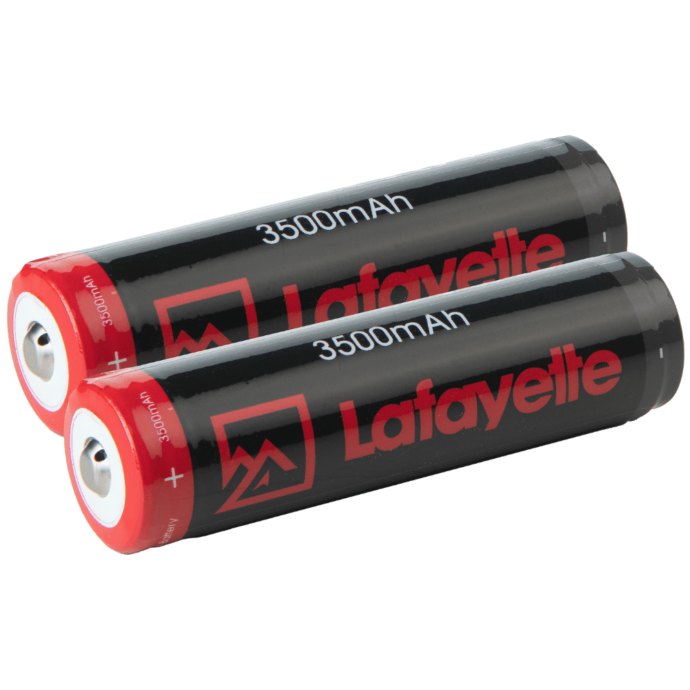 Batteri 18650 3500mAh 3,7V 2-pakk, view: 0