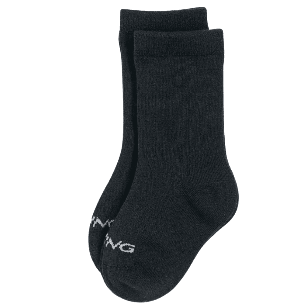 Toasty 2 Pack Wool Socks Kids Black, view: 0