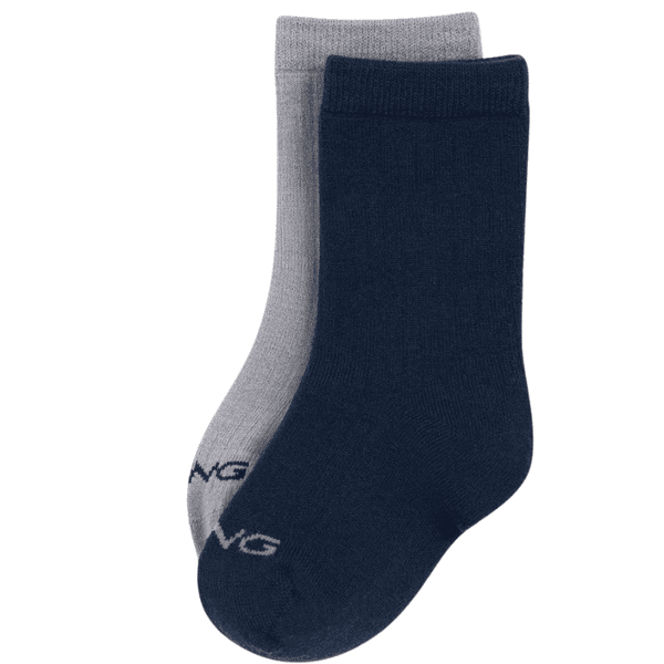Toasty 2 Pack Wool Socks Kids Navy, view: 0